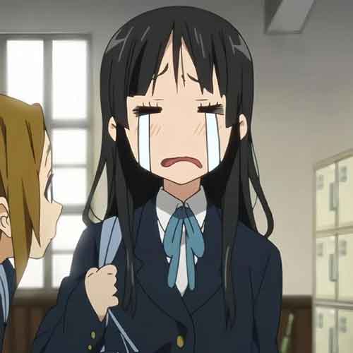 轻音少女秋山澪头像高清漫画分享