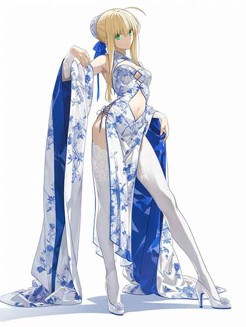 FGO女角色二次元美图，女性英灵颜值排行