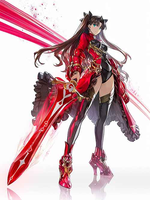FGO女角色二次元美图，女性英灵颜值排行