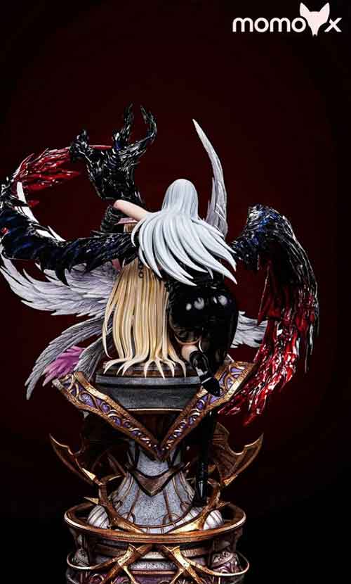 《数码宝贝》又推珍藏级周边：天女兽与妖女兽1/4比例GK雕像