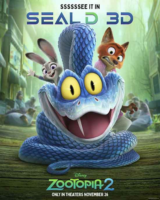 《疯狂动物城2》海报高清壁纸分享，朱迪尼克归来