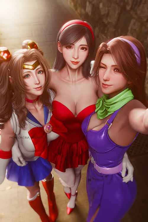 《最终幻想7》女主万圣节美图,性感迷人诱惑拉满 《最终幻想7》女主万圣节美图,性感迷人诱惑拉满