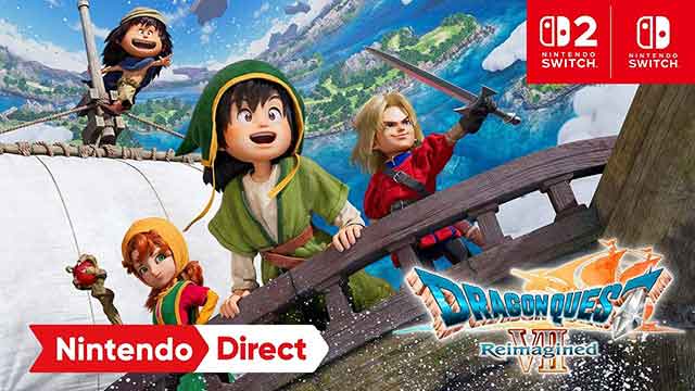 《勇者斗恶龙7重制版》试玩版已上线 完整版2月6日发行