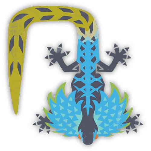 燐炎领蜥 燐炎领蜥