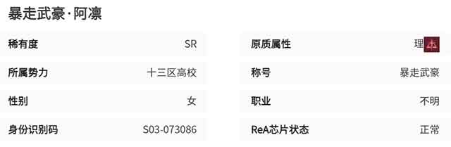 伊瑟阿凛值得培养吗 暴走武豪阿凛技能图鉴