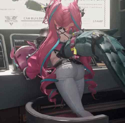 《明日方舟：终末地》新角色伊冯pv，这屁股绝了！